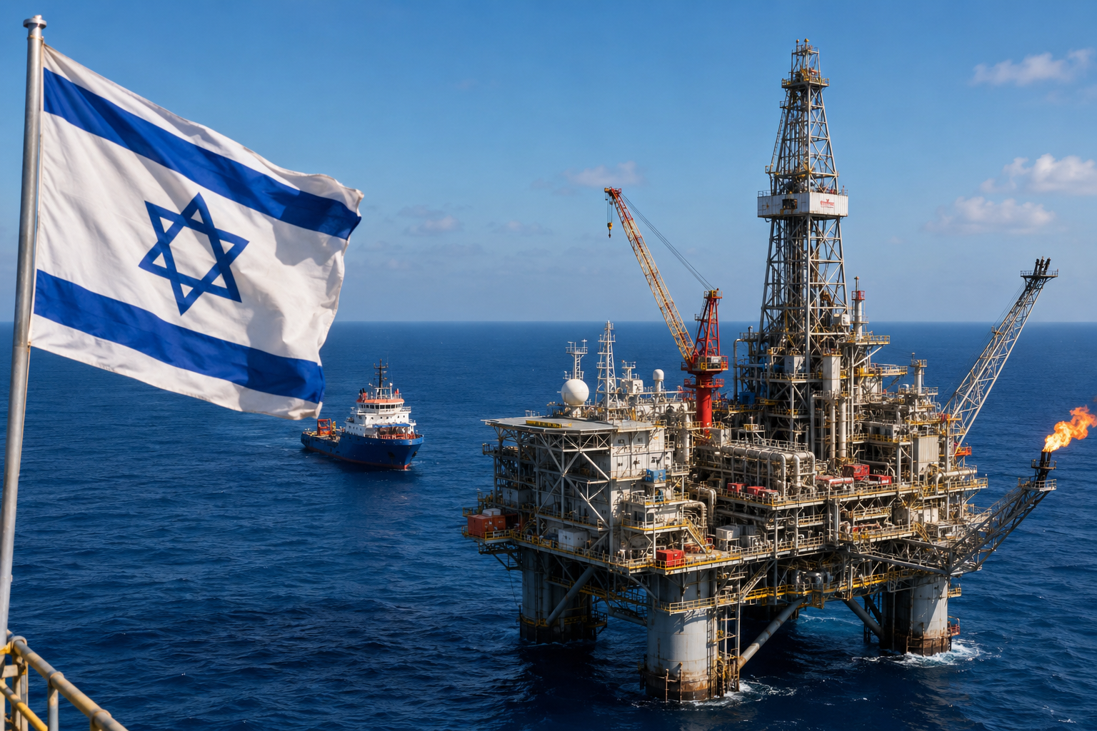 Lee más sobre el artículo Israel lanza su quinta ronda de exploración de gas natural en el Mediterráneo
