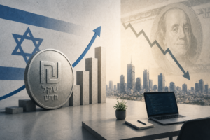 Lee más sobre el artículo La paradoja del shekel fuerte: la moneda israelí en máximos de 30 años pone en jaque al high-tech