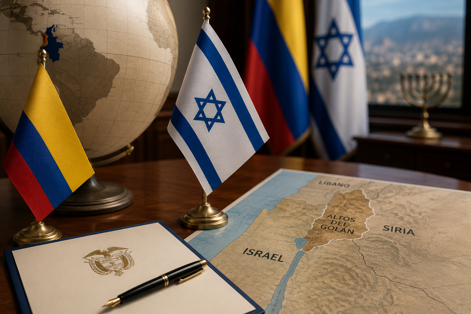 En este momento estás viendo Colombia reconoce la soberanía israelí sobre los Altos del Golán