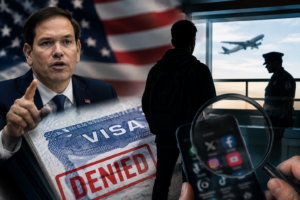Lee más sobre el artículo Marco Rubio advirtió que Estados Unidos negará visas a quienes critiquen a Israel