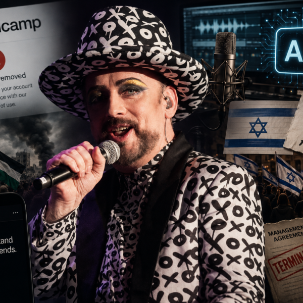 Boy George fue eliminado de Bandcamp tras publicar una canción pro-Israel creada con inteligencia artificial