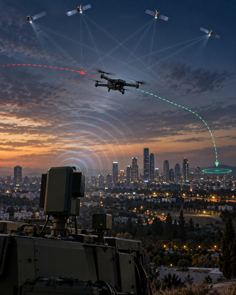 Israel desarrolla tecnología para neutralizar drones sin disparar un solo misil