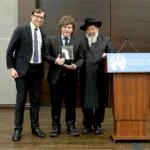 Milei fue premiado en Nueva York por su apoyo al pueblo de Israel