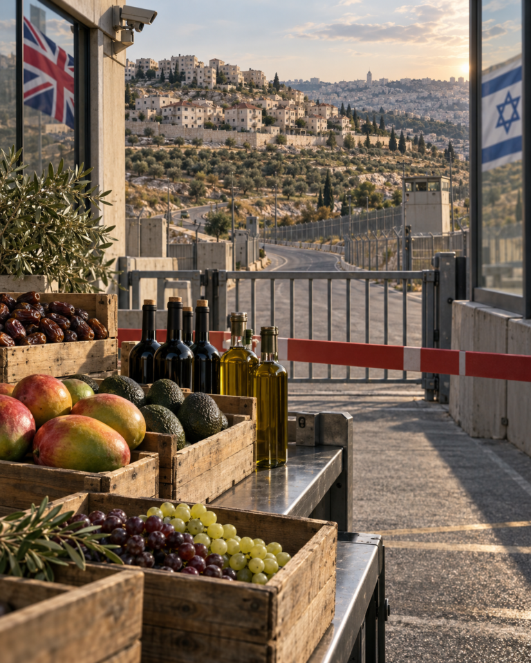 Reino Unido anunciará hoy sanciones al comercio de los asentamientos israelíes en Cisjordania