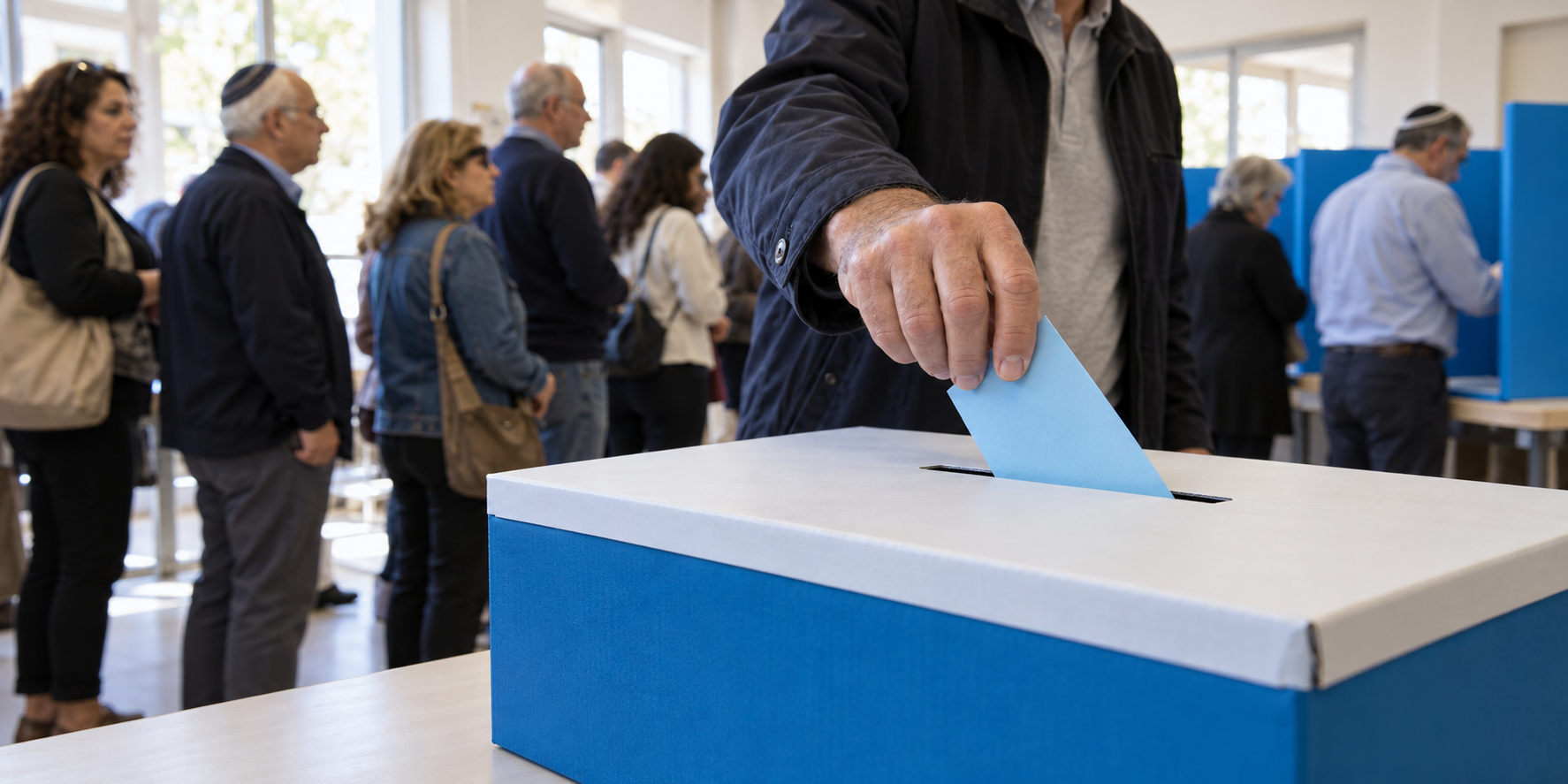 En este momento estás viendo Israel vota con participación récord y Netanyahu denuncia intentos de “robar las elecciones”