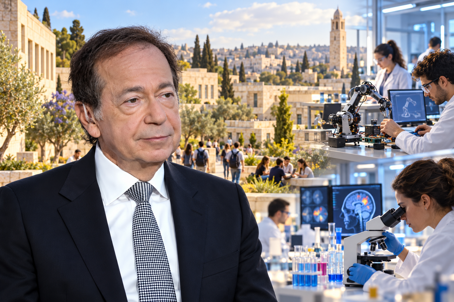 En este momento estás viendo John Paulson dona US$250 millones a la Universidad Hebrea