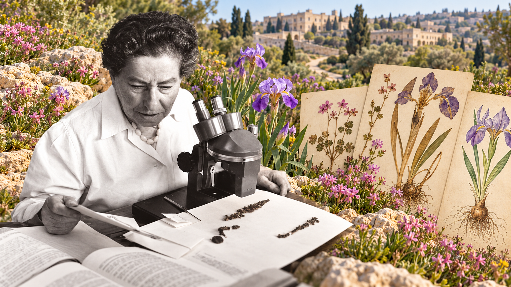 En este momento estás viendo Naomi Feinbrun-Dothan, la botánica de la flora de Israel