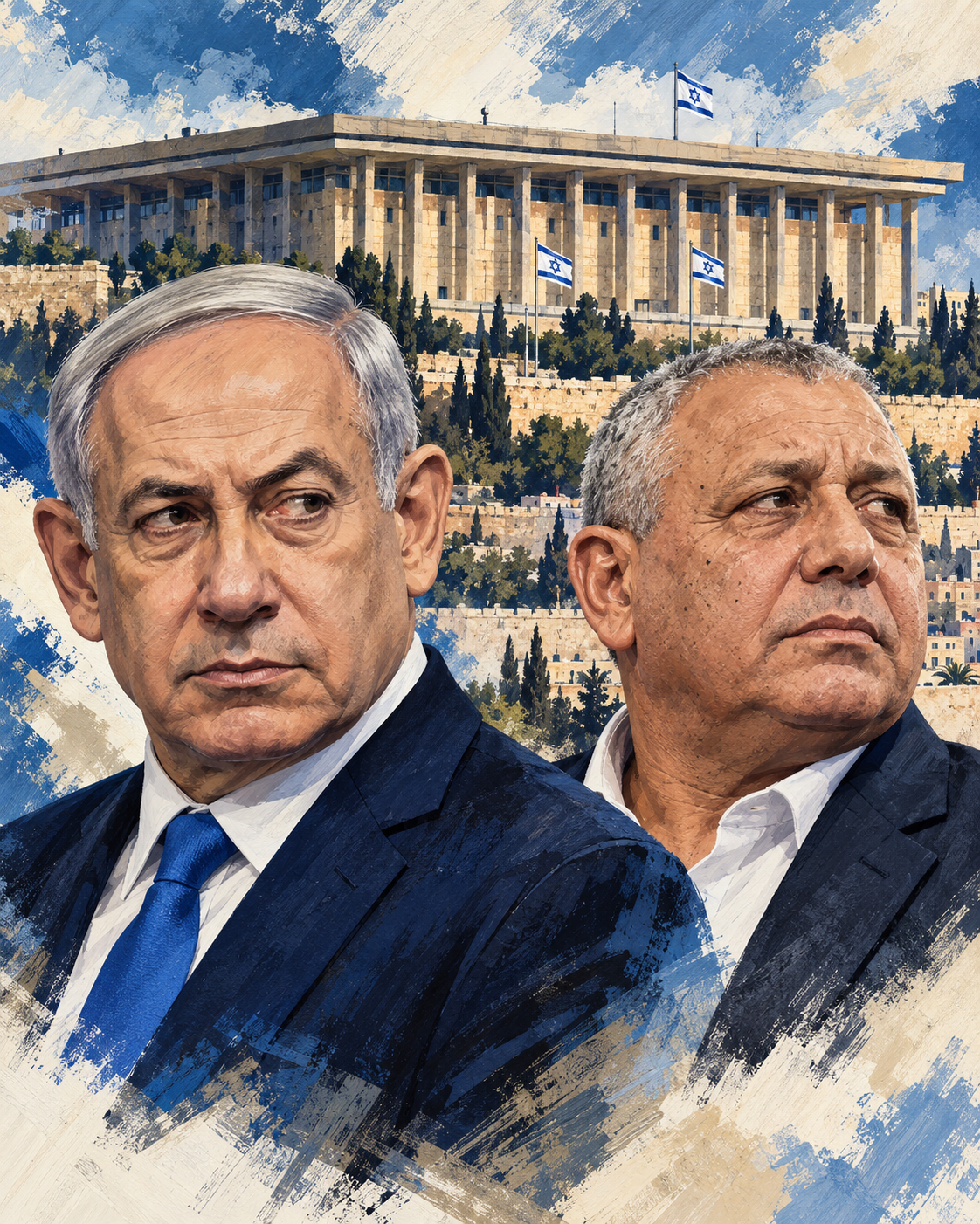 En este momento estás viendo Israel: con el 76% escrutado, el bloque de Netanyahu suma 54 escaños y el de Eisenkot, 47