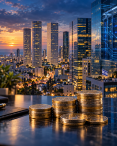 Lee más sobre el artículo La economía de Israel desafía la guerra: crecimiento sostenido, inversión récord y un shekel en máximos de tres décadas