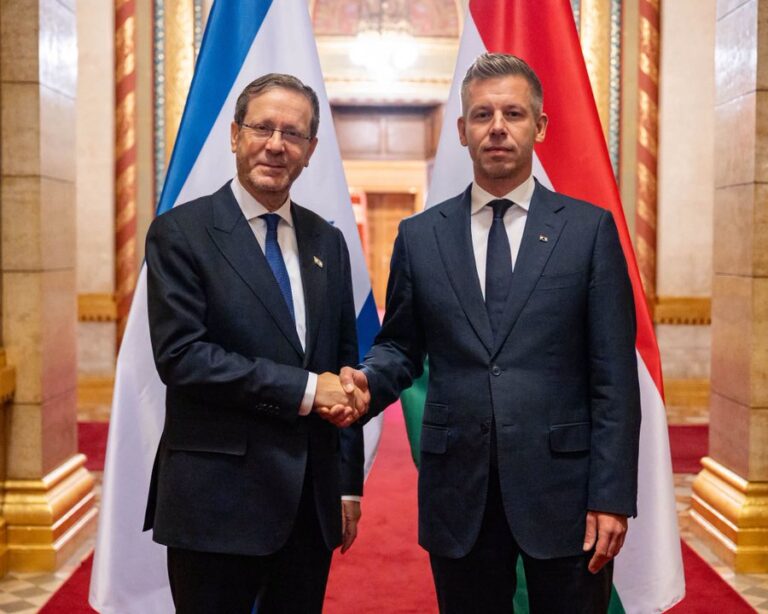 Herzog y Péter Magyar acuerdan profundizar la alianza entre Israel y Hungría
