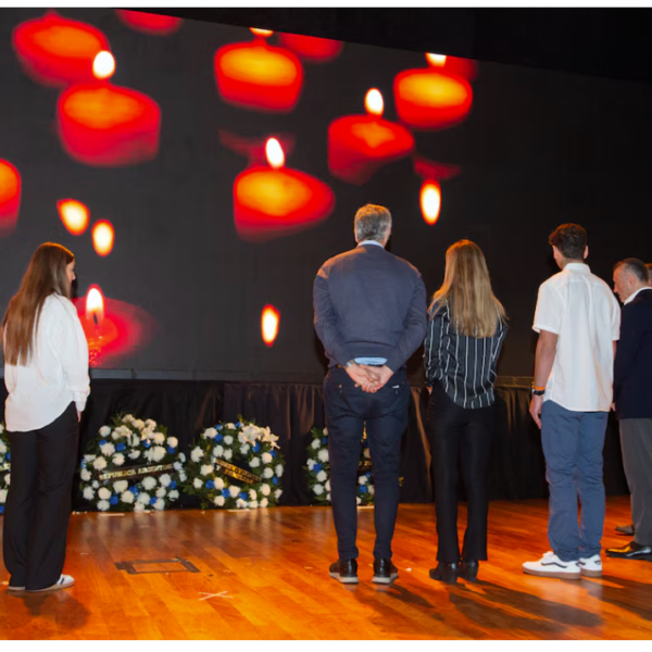 La Embajada de Israel homenajeó en Buenos Aires a las víctimas del 7 de octubre