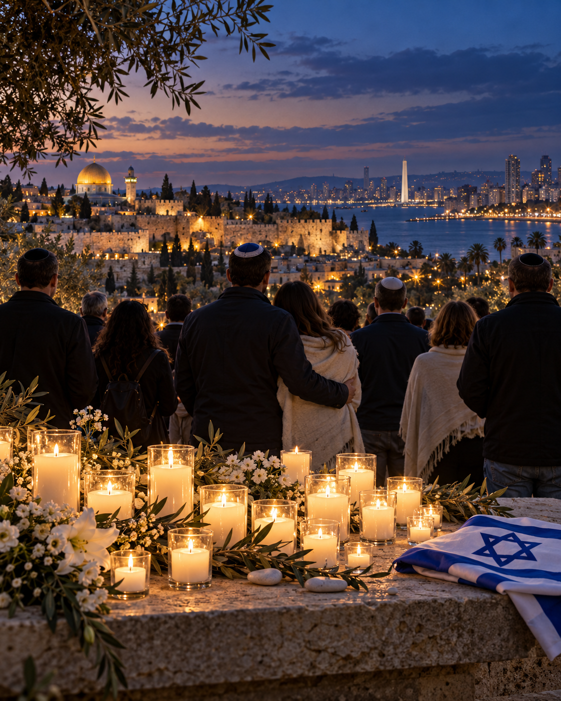 En este momento estás viendo A tres años del 7 de octubre, Israel y la diáspora honran a las víctimas con actos en Jerusalén, Tel Aviv, Re’im, Buenos Aires y Montevideo