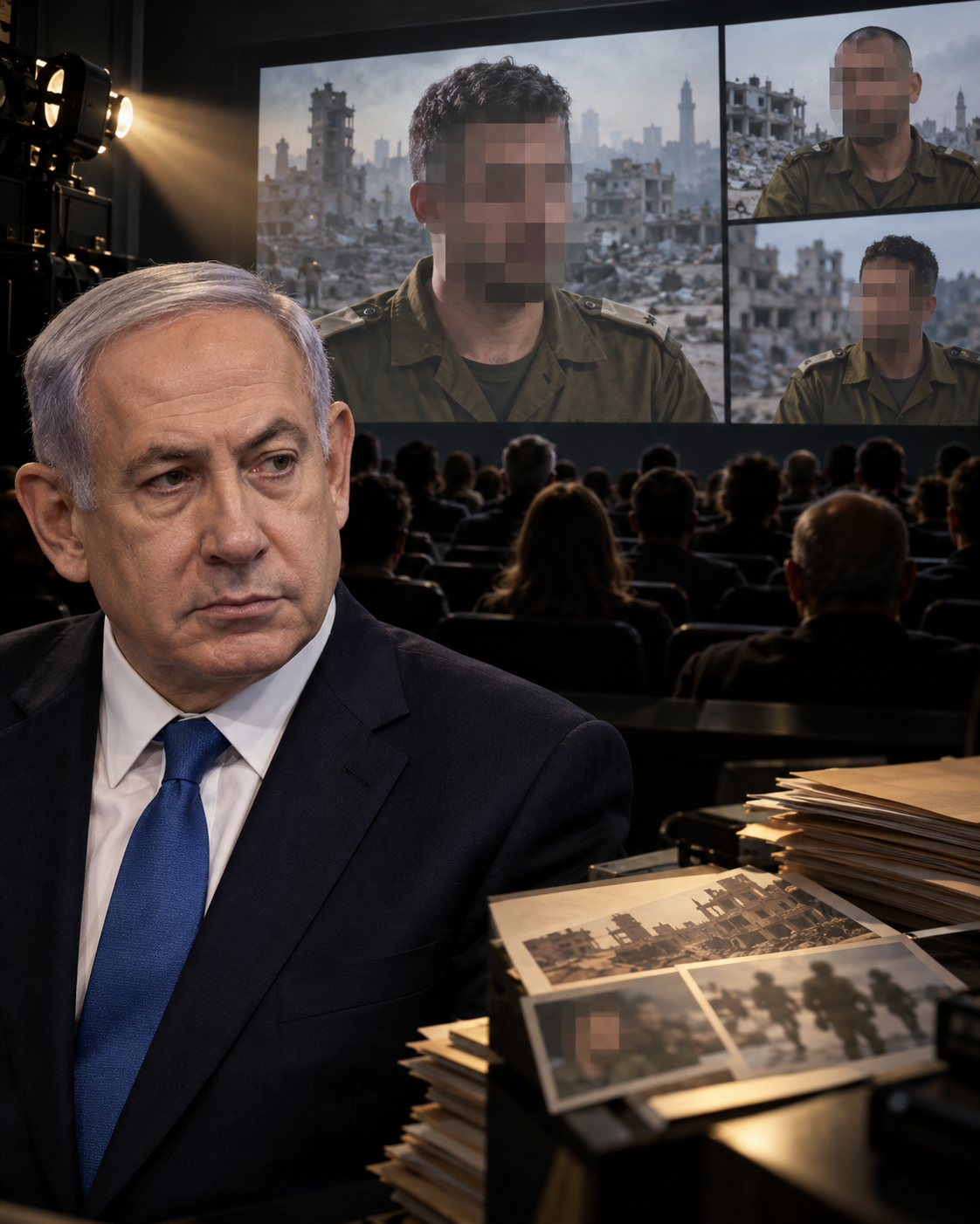 En este momento estás viendo Netanyahu pide investigar penalmente a los soldados anónimos del documental «NAZA»