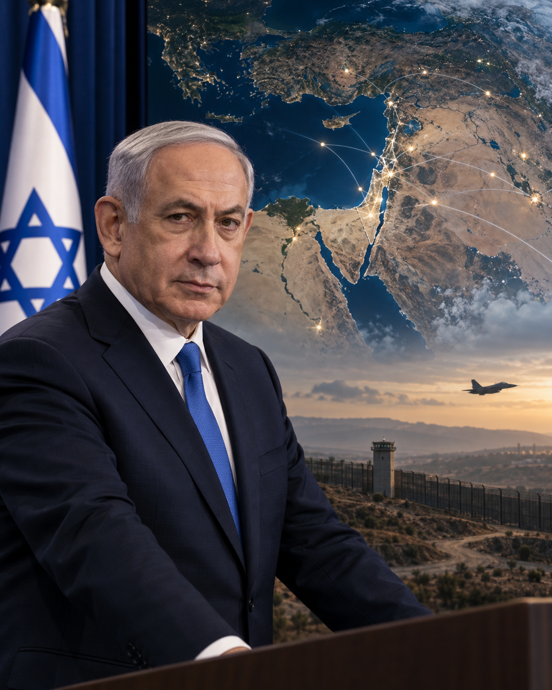 En este momento estás viendo Netanyahu presenta una nueva doctrina de seguridad nacional: acción preventiva, zonas de seguridad y una red ampliada de alianzas